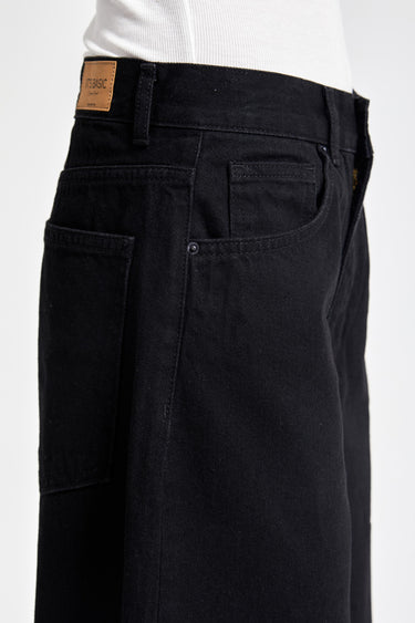 LUNA Baggy Mid Rise Jeans - Graphite