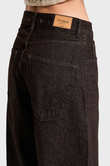 Straight High Rise Jeans - Espresso