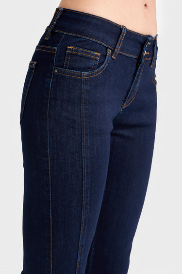 Flare Mid Rise Jeans