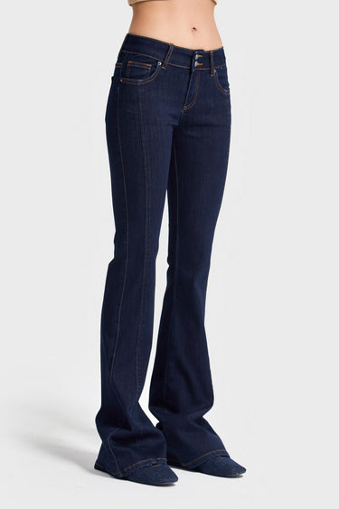 Flare Mid Rise Jeans