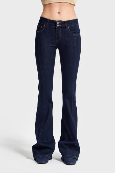 Flare Mid Rise Jeans
