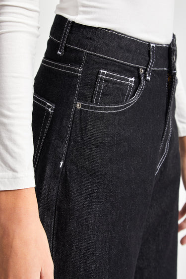 Straight High Rise Jeans