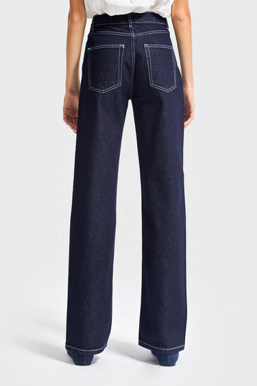 Straight High Rise Jeans