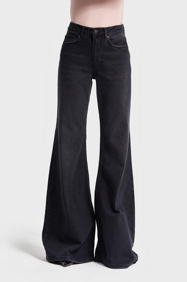 Flare Mid Rise Jeans