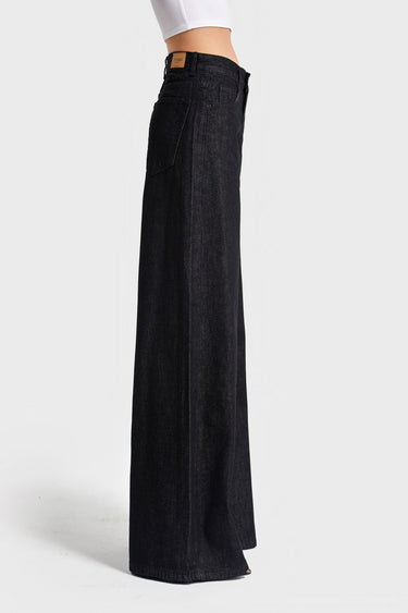 Palazzo Mid Rise Jeans