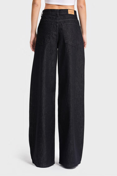 Palazzo Mid Rise Jeans