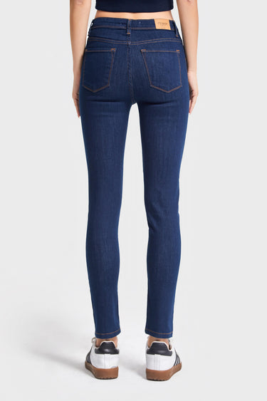 Skinny High Rise Jeans - Deep Sea