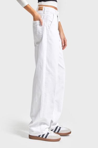 NORA Skater Mid Rise Jeans - Snow