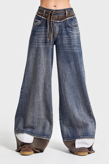 Palazzo High Rise Jeans