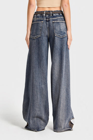 Palazzo High Rise Jeans