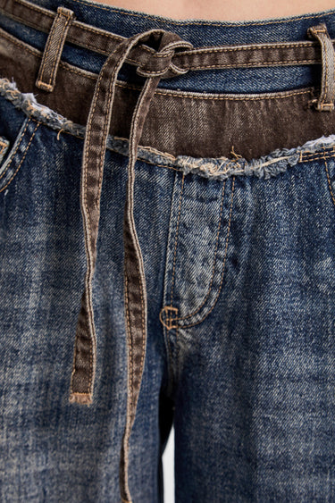 Palazzo High Rise Jeans