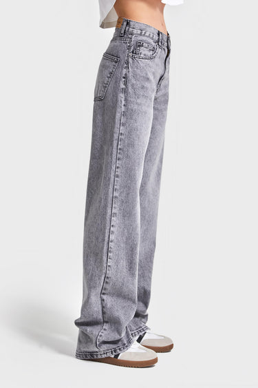 SOFIA Loose High Rise Jeans - Steel