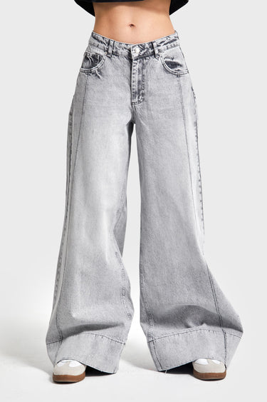 Palazzo High Rise Jeans
