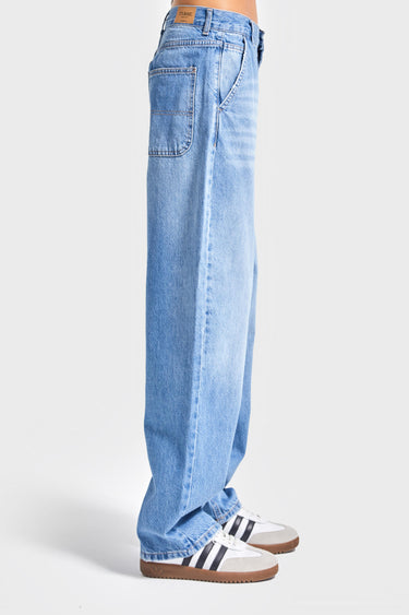 Loose Mid Rise Jeans