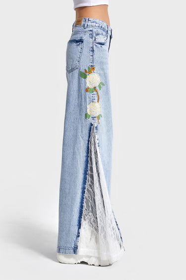 Palazzo High Rise Jeans
