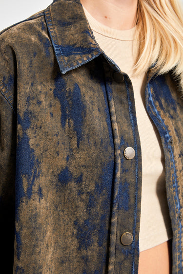 Oversized Denim Shirt