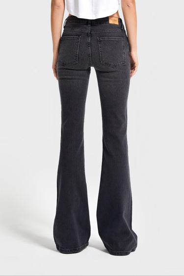 Flare Mid Rise Jeans