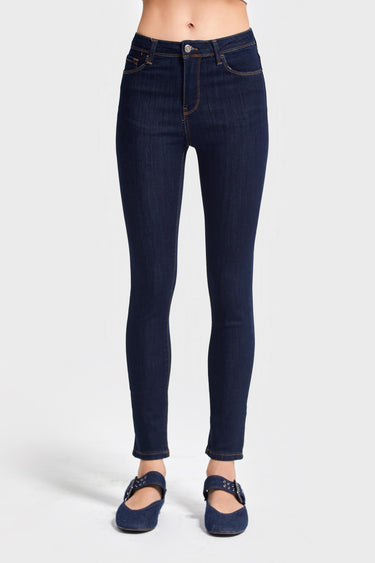 Skinny High Rise Jeans - Indigo