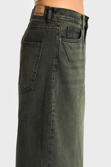 IVY Skater Mid Rise Jeans - Khaki