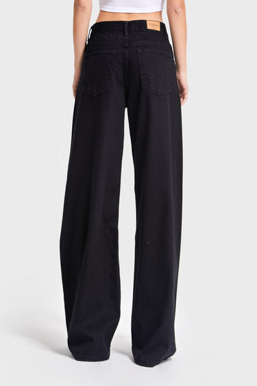 Palazzo Mid Rise Jeans