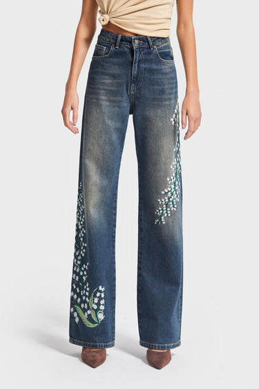 Straight High Rise Jeans