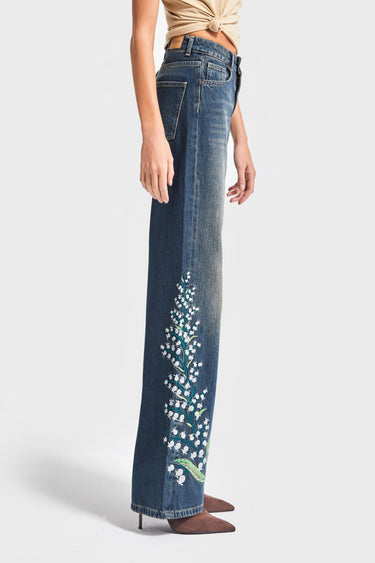 Straight High Rise Jeans