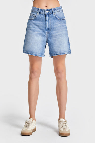 Mini Denim Short - Azure