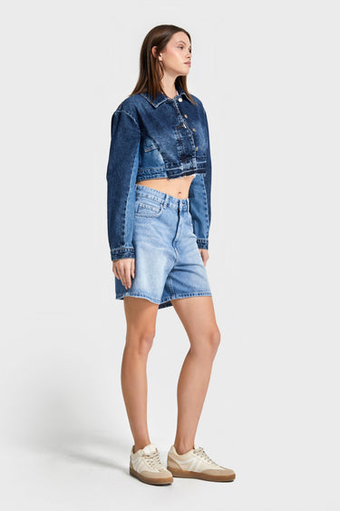 Cropped Denim Jacket