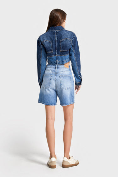 Cropped Denim Jacket