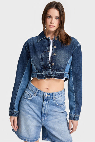 Cropped Denim Jacket