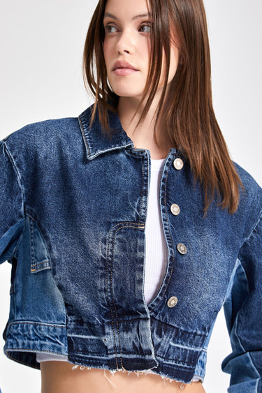 Cropped Denim Jacket