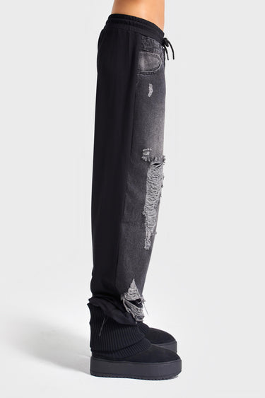 Skater Mid Rise Jeans - Slate