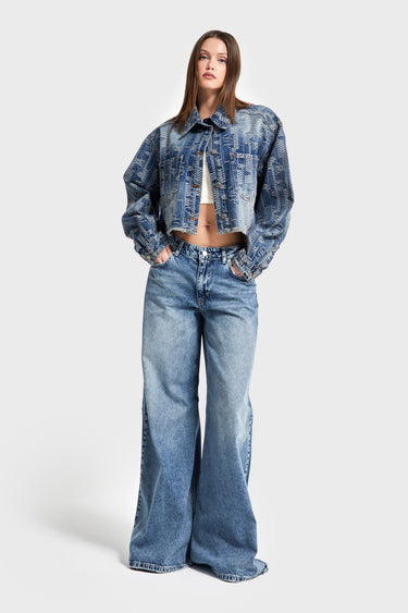 Cropped Denim Jacket