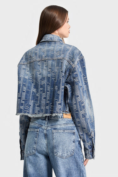 Cropped Denim Jacket