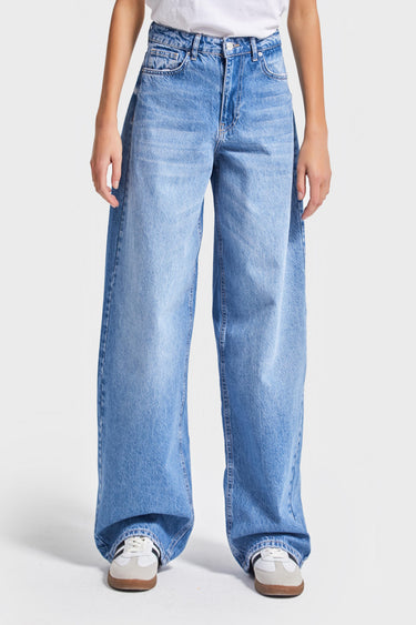 Skater High Rise Jeans - Ocean