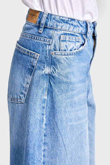 Skater High Rise Jeans - Ocean