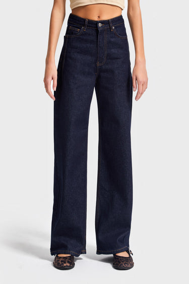 Wide High Rise Jeans