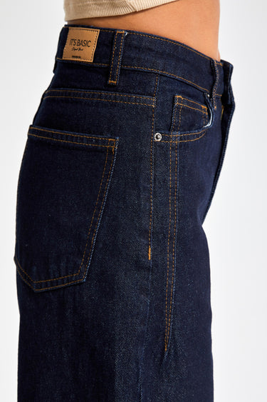 Wide High Rise Jeans