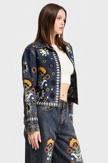 Cropped Denim Jacket