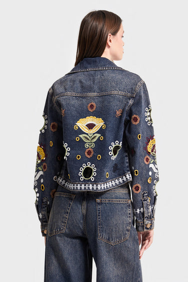 Cropped Denim Jacket