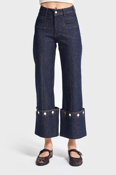 Straight High Rise Jeans