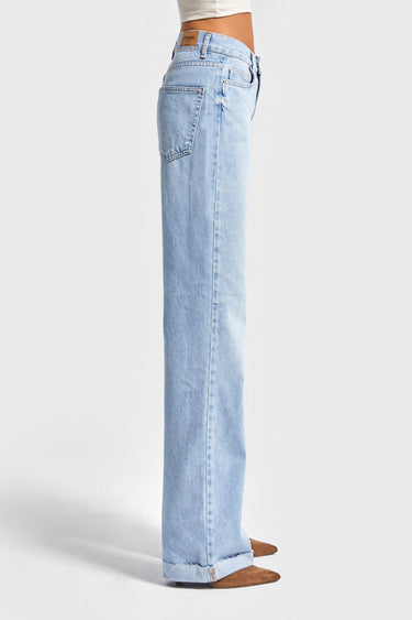Wide High Rise Jeans