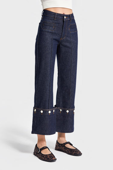 Straight High Rise Jeans