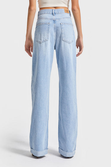 Wide High Rise Jeans