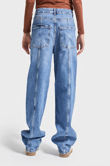 Skater Mid Rise Jeans