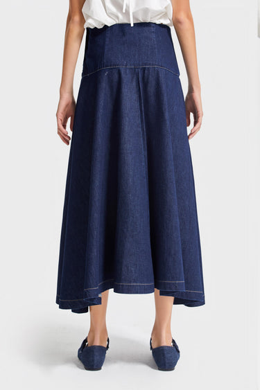 Maxi Denim Skirt
