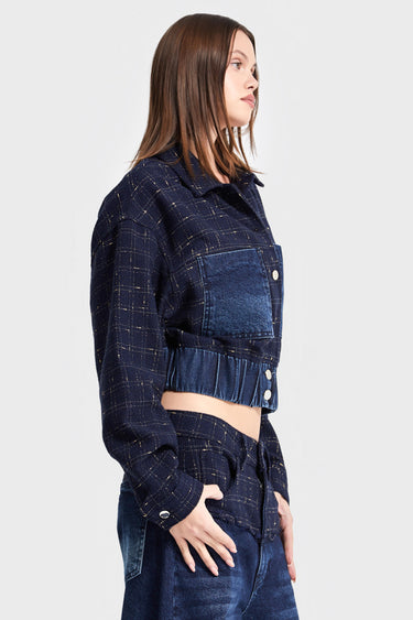 Bomber Denim Jacket