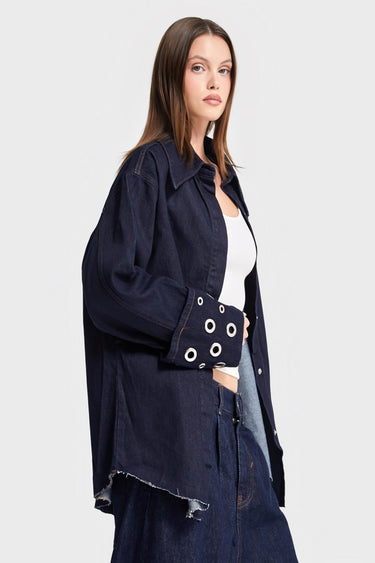 Straight Denim Shirt