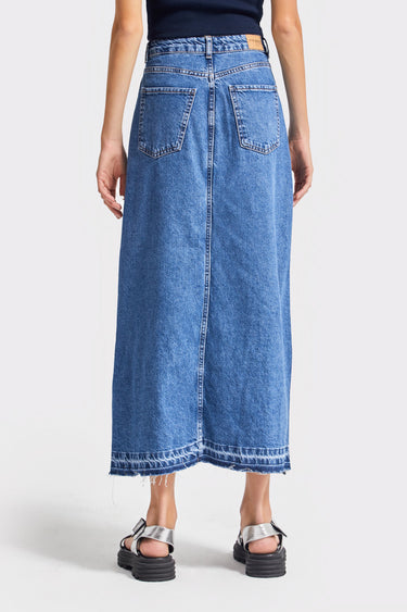 Midi Denim Skirt