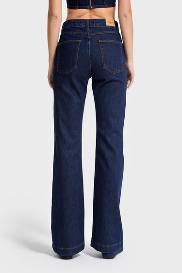 Flare Mid Rise Jeans